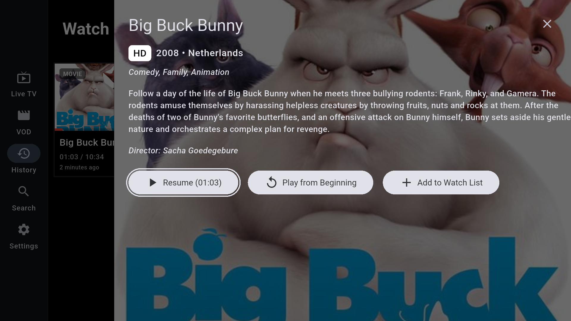 Unotivi Screenshot 2